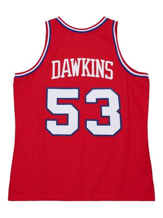 Mitchell & Ness NBA 76ers 1979 Darryl Dawkins sweater - Rood