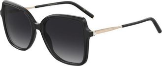 Carolina Herrera Grey Gradient Square Mens Sunglasses HER 0179/S 02M2/9O 55