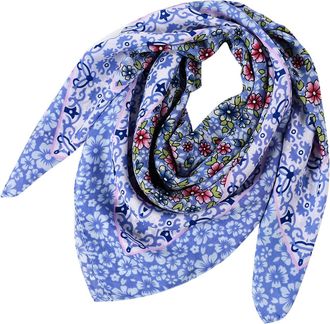 Generic Cotton Head Scarf Head Scarf for Women Women Headband New Pattern Fashion Muslim Headband Hair Comfortable Cotton Purple Scarves Purple Shawl (BU1,One
