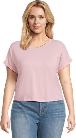 Splendid Skye Short Sleeve T-Shirts Womens T Shirt Fragrent Lilac : LG (Womens 10-12), Cotton/Polyester