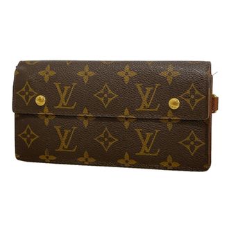 Louis Vuitton Brown Long Wallet (Bi-Fold) (Pre-Owned)
