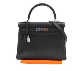 Hermès Grey Togo Kelly 28