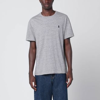 Polo Ralph Lauren T-shirt grigia in cotone Classic-Fit