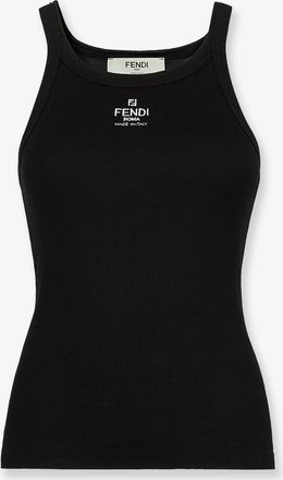 Fendi Top in cotone a costine - FENDI - gender_Woman
