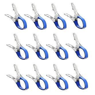 OEM Clip Di Fissaggio Per Copertura Piscina, In Acciaio Inox, Presa Sicura, 12 Pezzi, Blu