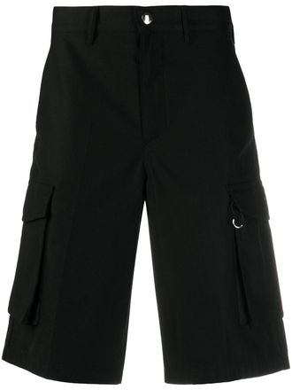 Givenchy oversized pocket-style cargo shorts - men - Cotton/Cotton/Polyester - 50 - Black