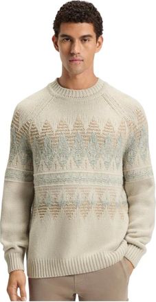 HUGO BOSS Heren, Truien, Beige, Maat: M Katoen