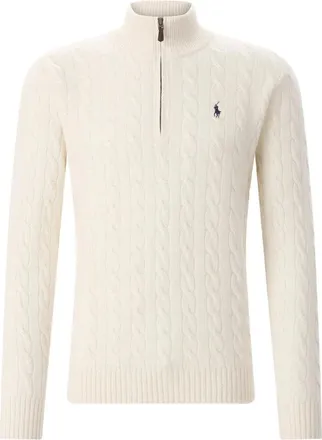 Polo Ralph Lauren Maglione Troyer - - Knitwear - Uomo - Beige - XL