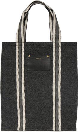 Isabel Marant Aruba Puebla Logo Patch Tote Bag