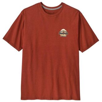 Patagonia Great Waves Responsibili-Tee T-Shirt f&uuml;r Herren | rot