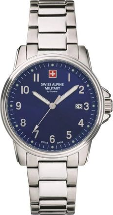 Swiss Alpine Military 7011.1135 Horloge - Heren - Horloges - Blauw - ONE Size - Accessoires
