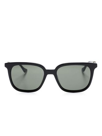 Gucci square-frame sunglasses - unisex - Acetate - 54 - Black