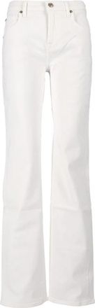 7 For All Mankind THE Slim - Dames - Bootcut Jeans - Wit - W28 - Katoen - Jeans