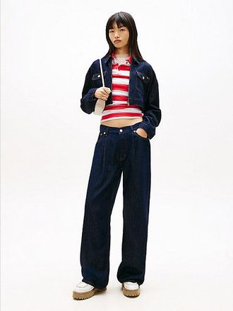 Tommy Hilfiger Vaqueros rectos de tiro medio con pinza