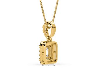 The Diamond Store Annabelle Lab Diamond 0.70ct Pendant Necklace in 18K Yellow Gold F/VS1