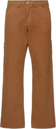 Roy Rogers Canvas werkbroek - Heren - Regular Fit Jeans - Bruin - W34 - Katoen - Jeans