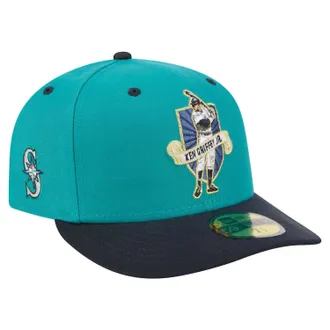 New Era Mens Seattle Mariners Ken Griffey Junior Hat In Aqua