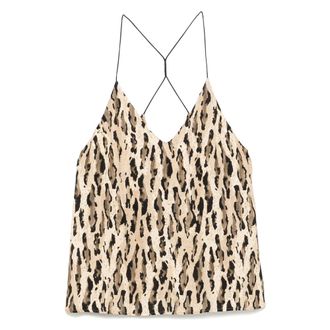 The Nina Studio Animal-print Top