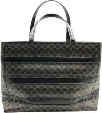 Celine Pre-owned Macadam Tote bag - Dames - Vintage Shopper - Bruin - ONE Size - Vintage
