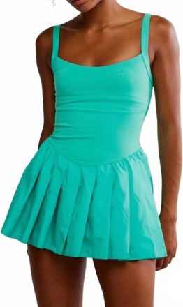 Free People Swing Of Things Dress In Seafoam