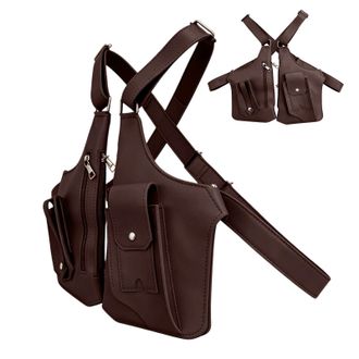 Generic Underarm Shoulder Bag - Double Shoulder Armpit Bag | Anti-Theft Sling Holster Purse for Men & Women | Travel, Work, School, Hiking | Wallet, Phone, Pa