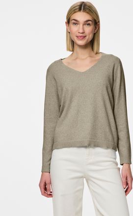 Pieces V-Ausschnitt-Pullover