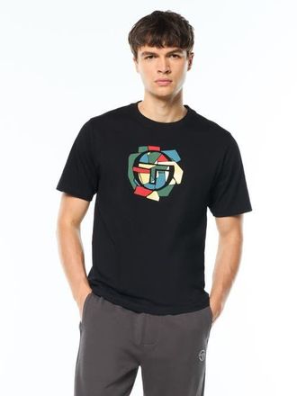 Sergio Tacchini Pezzi T-Shirt in Black Beauty at Nordstrom, Size Xxx-Large