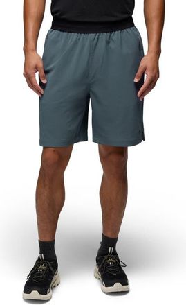 Prana Hybridizer Shorts in Grey Blue at Nordstrom, Size Medium