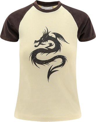 Coperni Cotton T-Shirt With Used Effect-Donna