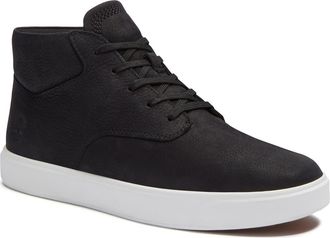 Timberland Emerson Mid Sneaker in Black Nubuck at Nordstrom, Size 10.5