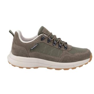 Cotswold Heren Elmfield Suède Sneakers (Khaki Groen)