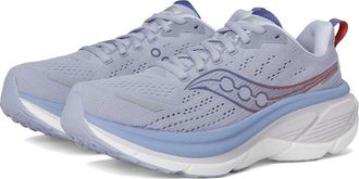Saucony Hurricane 25 Womens Running Shoes Thistle/Aste : 8.5 D - Wide, Leather