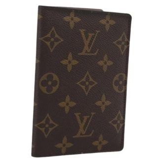Louis Vuitton Pre-owned Paspoorthoesje - Dames - Pre-owned - Bruin - Maat: ONE Size