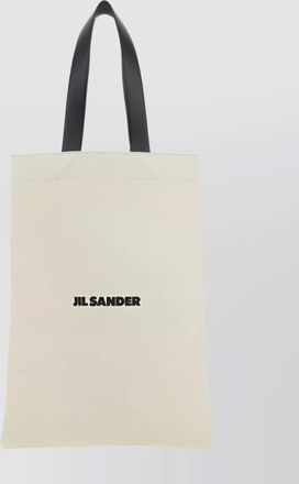Jil Sander canvas tote bag