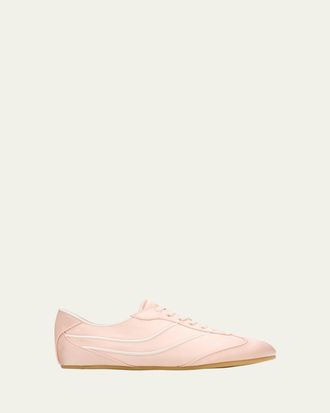 Vince Sunset Satin Low-Top Trainers
