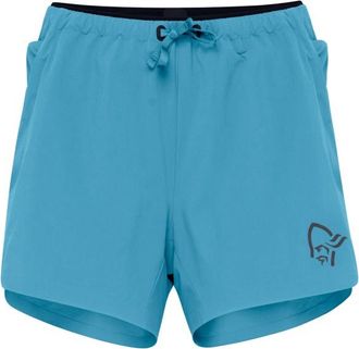 Norr&oslash;na Senja Flex1 4 Shorts Laufshorts f&uuml;r Damen | blau