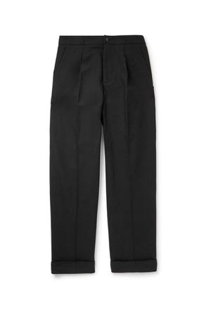 Umit Benan Carpenter Straight-Leg Cotton-Blend Trousers
