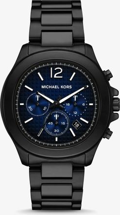 Michael Kors Oversized Sage Black-Tone Watch