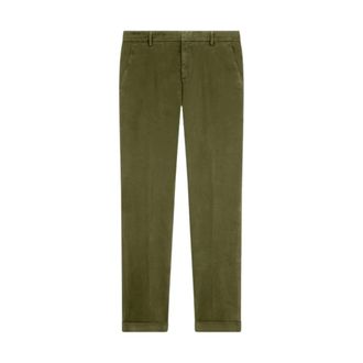 Dondup Gaubert Broek - Heren - Broeken - Groen - Maat: W30 Katoen
