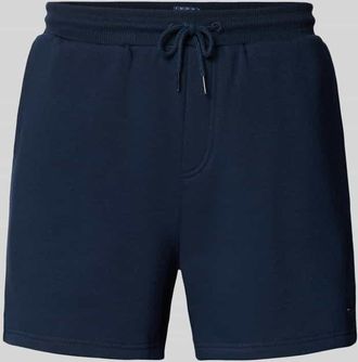 Tommy Jeans Regular Fit Shorts aus Baumwoll-Mix in Marine, Gr&ouml;&szlig;e XXL