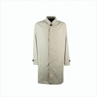HUGO BOSS Long Coat With Concealed Closure By Hugo Boss
