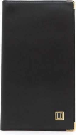 Dunhill Black Leather Long Bill Wallet (Bi-Fold) (Pre-Owned)