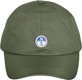 North Sails Accessoires, Heren, Groen, ONE Size, Polyester, Verde Polyester Hoed