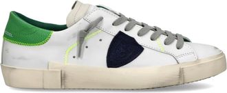 Philippe Model Prsx Tennis - Heren - Sneakers - Wit - 44 EU - Katoen - Schoenen