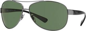 Ray-Ban Rb 3386 Zonnebril - Heren - Zonnebrillen - Grijs - 63 MM - Accessoires