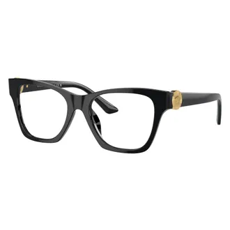 Versace Glasses, unisex, Black, Size: 52 MM 0Ve3341U
