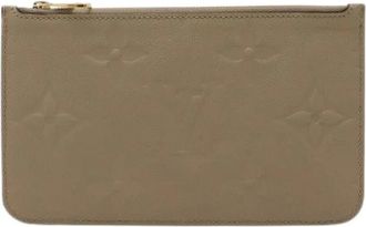 Louis Vuitton Pre-owned Clutches, female, Brown, Size: ONE SIZE Pre-owned Vintage Canvas Clutch