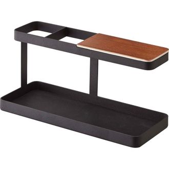 Yamazaki Tableware Desk Organizer in Black at Nordstrom