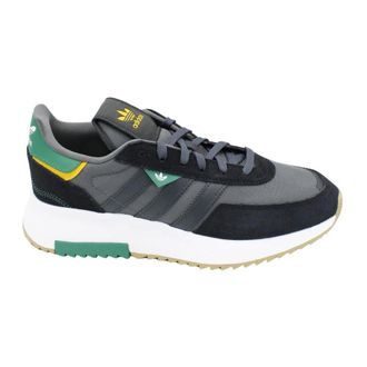 adidas Retrostijl Sneakers met Su&egrave;de Inzetstukken - Heren - Hardloopschoenen - Veelkleurig - 46 EU - Su&egrave;de - Fitness