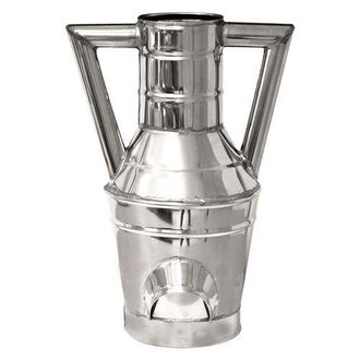 Made in Italy Misura Travasatore Decalitro 10 Litri (decalitro) In Acciaio Inox Specifico Per La Misurazione Di Olio Latte Vino Con Doppio Manico